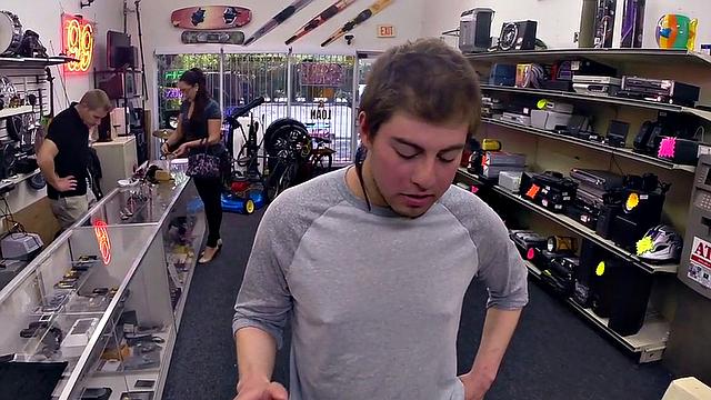 3way gaypawn gets fucked by owners in office until facial