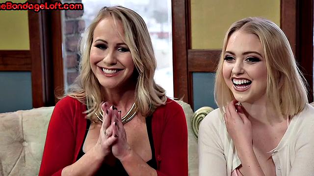 BDSM anal MILF whipped and fucked in rough 3some