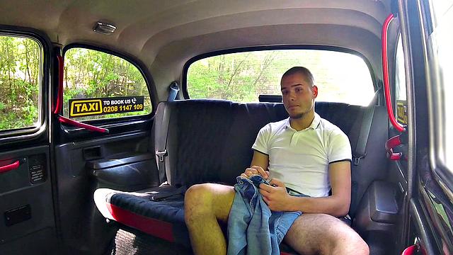 Big tits bounce in a dirty cab 