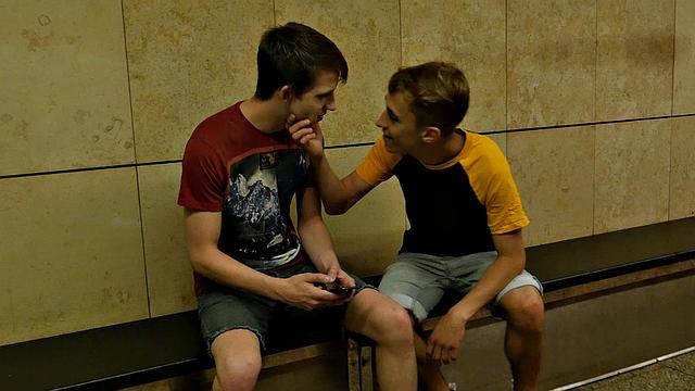 Ron Negba with Taylor Mason