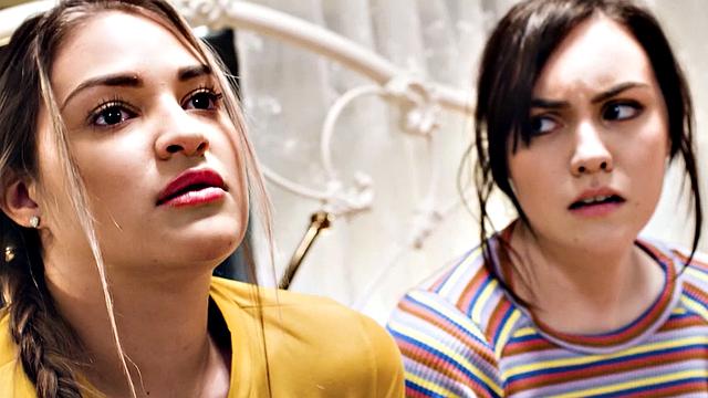 Sorority Babes Get Intimate While Studying & Their First Lesbian Experience