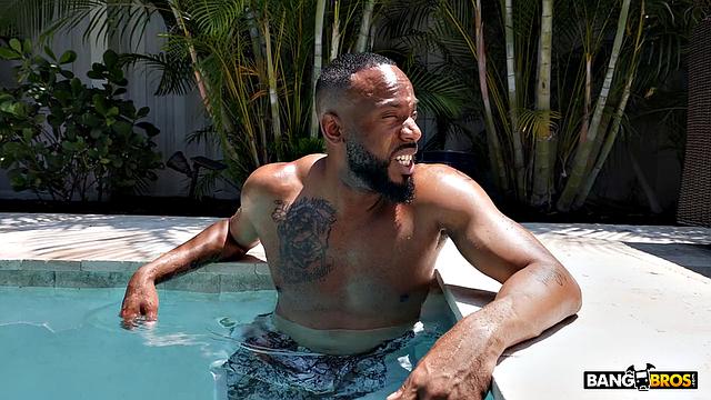 Stepdaughter's Pool Adventure