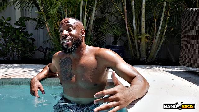 Stepdaughter's Pool Adventure