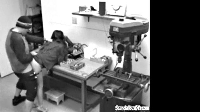 Couple get Horny and Fuck Hardcore at work