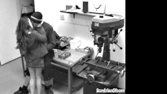 Couple get Horny and Fuck Hardcore at work