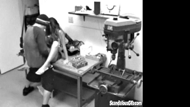 Couple get Horny and Fuck Hardcore at work