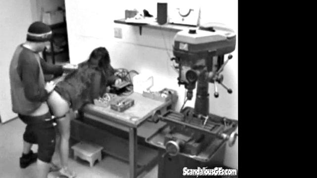 Couple get Horny and Fuck Hardcore at work