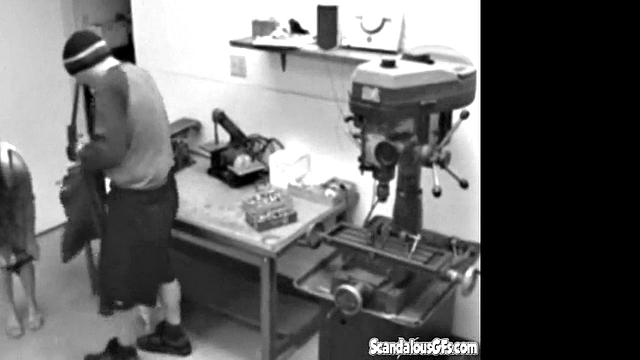 Couple get Horny and Fuck Hardcore at work