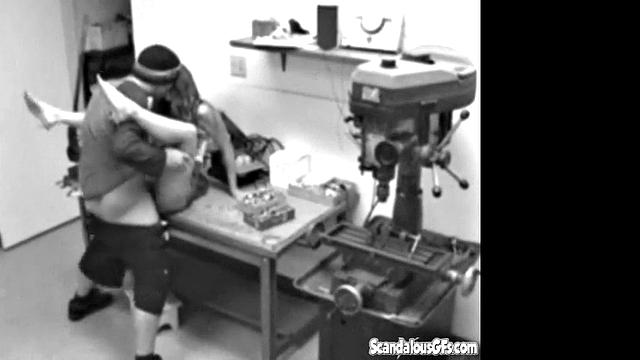 Couple get Horny and Fuck Hardcore at work