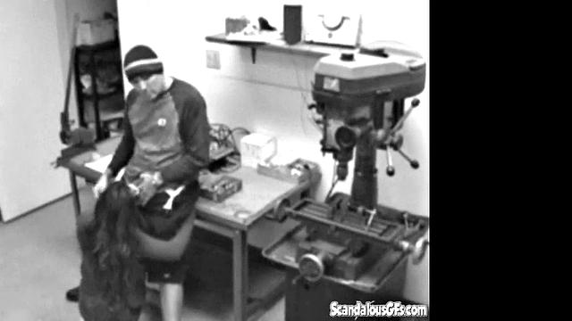 Couple get Horny and Fuck Hardcore at work