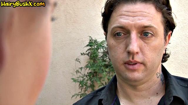 Hairybeaver blonde babe doggyfucked