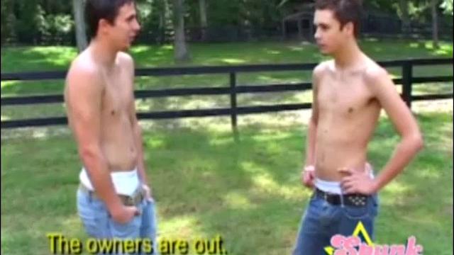 JD Stone slams Kyle Baglie against the wall and after a steamy grinding session, they plunge into the hot tub and suck each other's. Top twink Kyle bends JD over and fucks him in several positions.