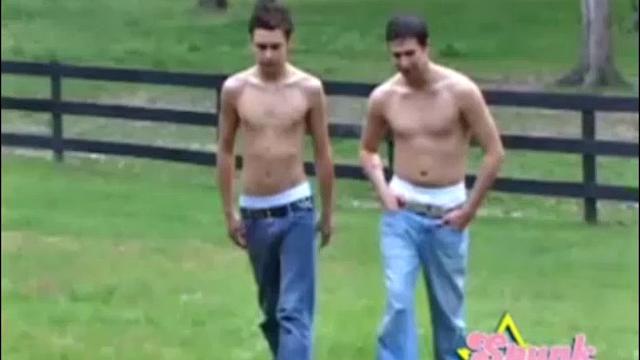 JD Stone slams Kyle Baglie against the wall and after a steamy grinding session, they plunge into the hot tub and suck each other's. Top twink Kyle bends JD over and fucks him in several positions.