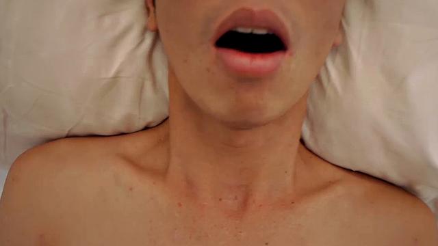 Daddy hooks up with a young Asian man in Bangkok, and we get to see the action from Daddy's point of view. After fondling the horny young Asian twink, Daddy makes him suck his cock.