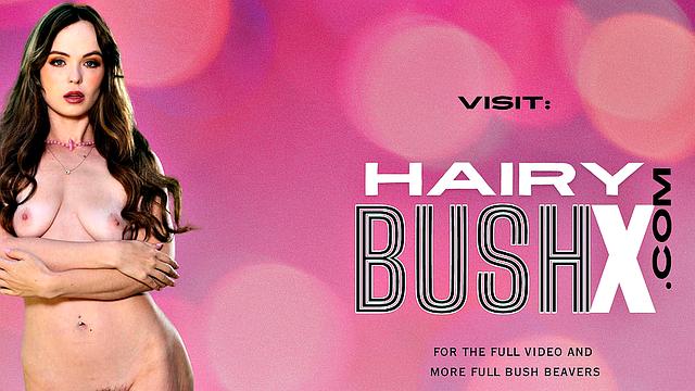 Hairy bush 21yo eaten by senior