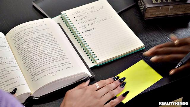 College Cuties Learn Big Dick