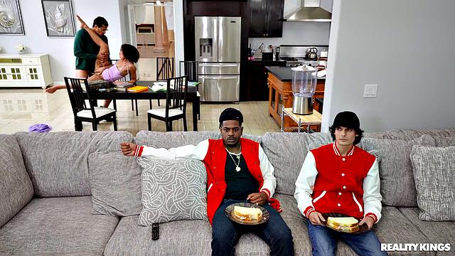 College Cuties Learn Big Dick