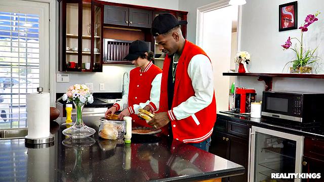 College Cuties Learn Big Dick