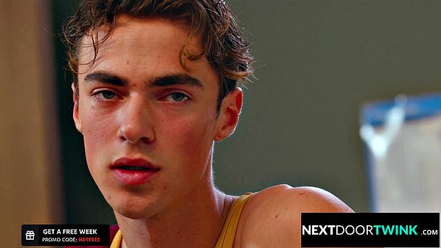 Annoyed Twink Railed By Jerking Roommate - NextDoorTwink