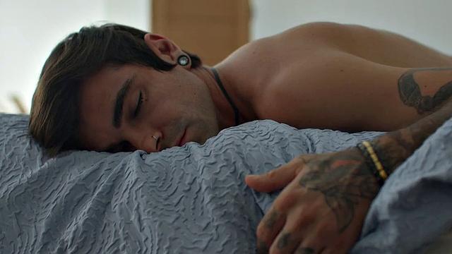 Big-titted babe swallows BF's load after bouncing on cock