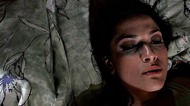 Brunette American whore Story gets her big tits and bald pussy pounded in hotel room