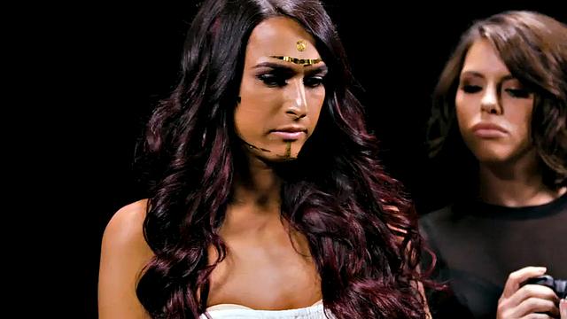 Trans hunny fucks babe in 3some after being assfingered and sucked