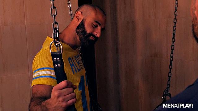 hot gay hookup in the secret chamber leads to raw, intense action