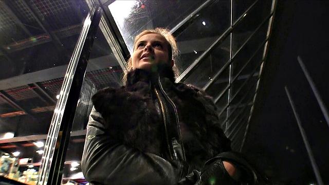 Stranded Babe Takes A Ride on Stranger's Dick Home