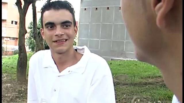 When these two skinny Latin twinks press their smooth naked bodies against each other it only serves to intensify the lust they have for each other. And it doesn't take long for them to get there.