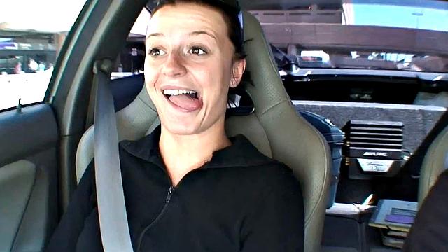 Denice K, the American pornstar, enjoys outdoor pool anal play with glasses on and fingers in the shower