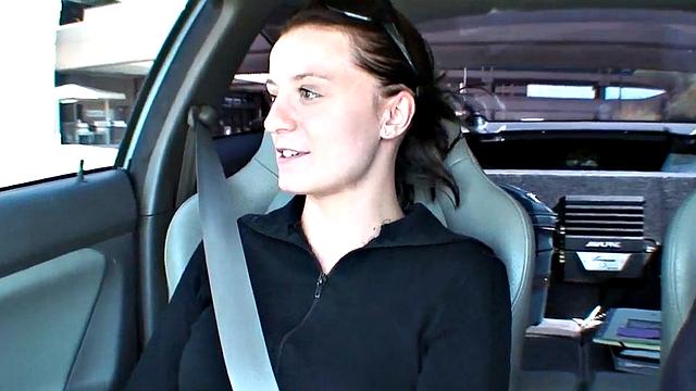 Denice K, the American pornstar, enjoys outdoor pool anal play with glasses on and fingers in the shower