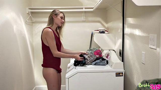 My Stepbrother Helps Me Put A Big Load In The Laundry - S20:E6