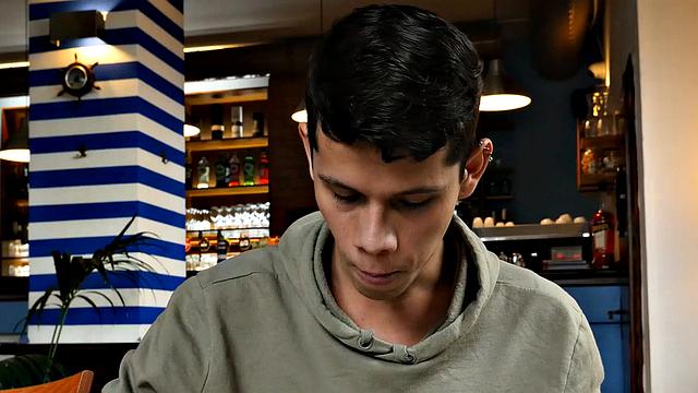 watch andy reyes and ollie barn get wild together in a hot gay hookup