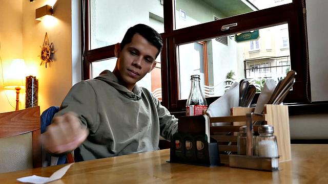 watch andy reyes and ollie barn get wild together in a hot gay hookup