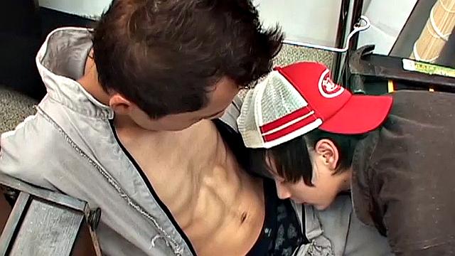 Latinos Saimont and Mario prioritize lust while assembling furniture. It isn't long before both are stripped and sucking on big uncut cock.