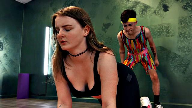 Aerobics Instructor Gets Fucked