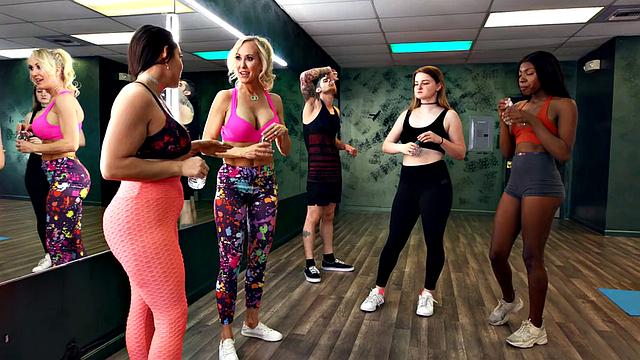 Aerobics Instructor Gets Fucked