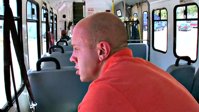 Dangerous thug subdued with cock