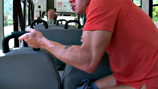 Dangerous thug subdued with cock