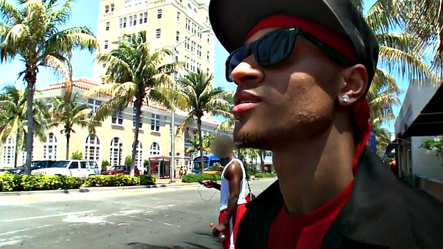 Dangerous thug subdued with cock