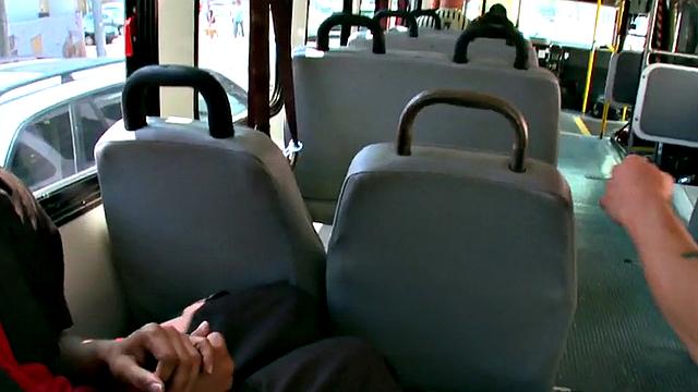 Dangerous thug subdued with cock