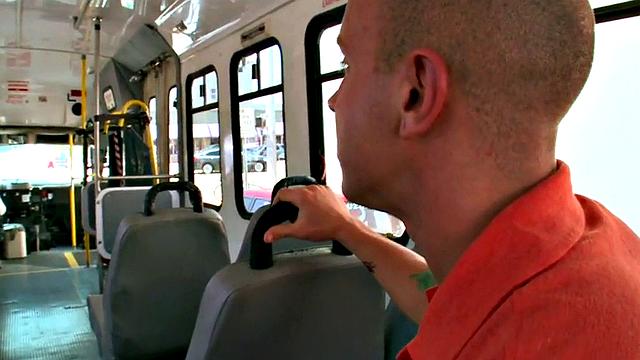 Dangerous thug subdued with cock