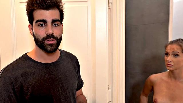 HUNT4K. Hunter resolves conflict with friend by paying for sex with his GF