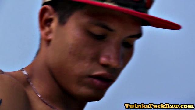 Horny jock loves deepthroating cock