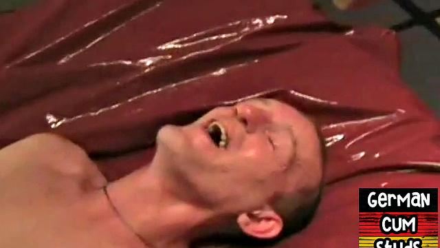 German amateur gay barebacked at home before sucking cock