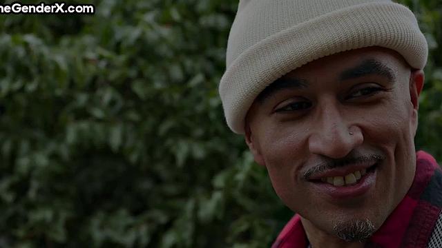 Stunning TS babe riding cock in tent after blowjob