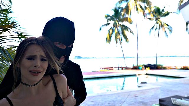 Teen Jillian Janson Poolside Punishment