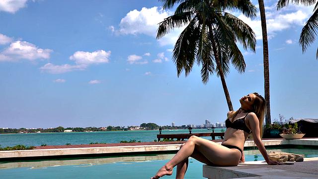 Teen Jillian Janson Poolside Punishment