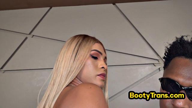 Interracial trans from Brazil