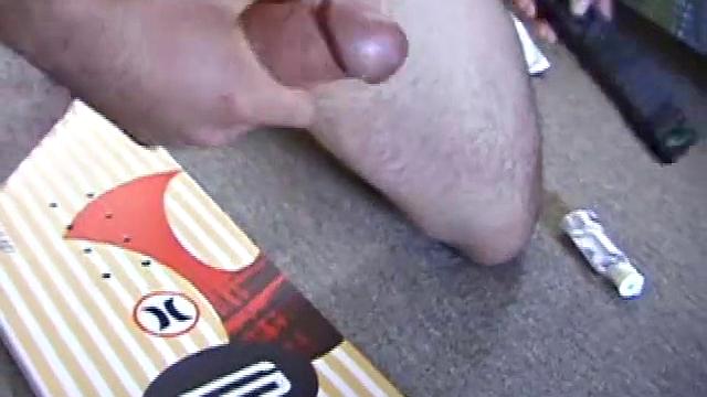 Snowboarder Jerks Off